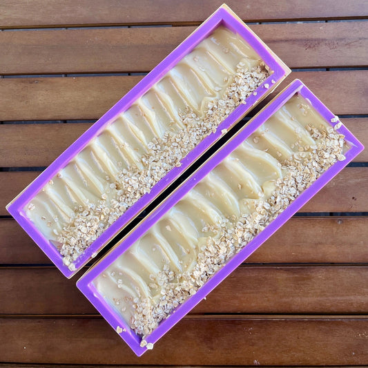 Savon doux ABELLA avoine et miel, ORÉRA éco-luxe naturel fabriqué au Québec sans cruauté.
