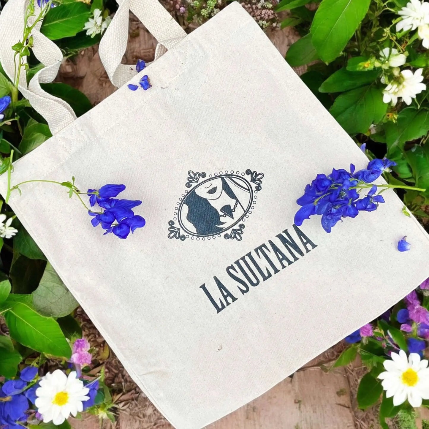 Sac en coton recyclé ORÉRA, éco-luxe naturel, fabriqué au Québec, sans cruauté.