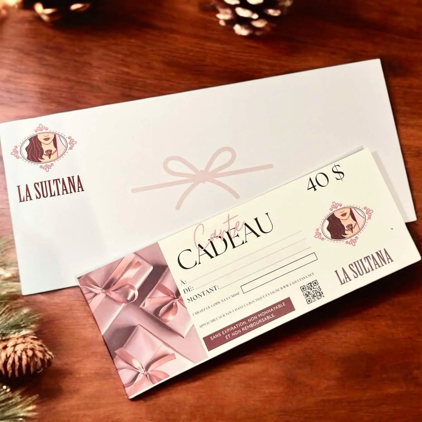 Carte-cadeau ORÉRA éco-luxe naturel sans cruauté, produits artisanaux québécois, soins naturels, fabriqué au Québec.