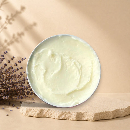 Baume à tatouage ORÉRA à la vitamine E et rose musquée, soin naturel et éco-luxe fabriqué au Québec sans cruauté.