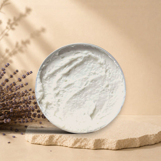 Baume féminin blanc crémeux ORÉRA éco-luxe naturel fabriqué au Québec sans cruauté.