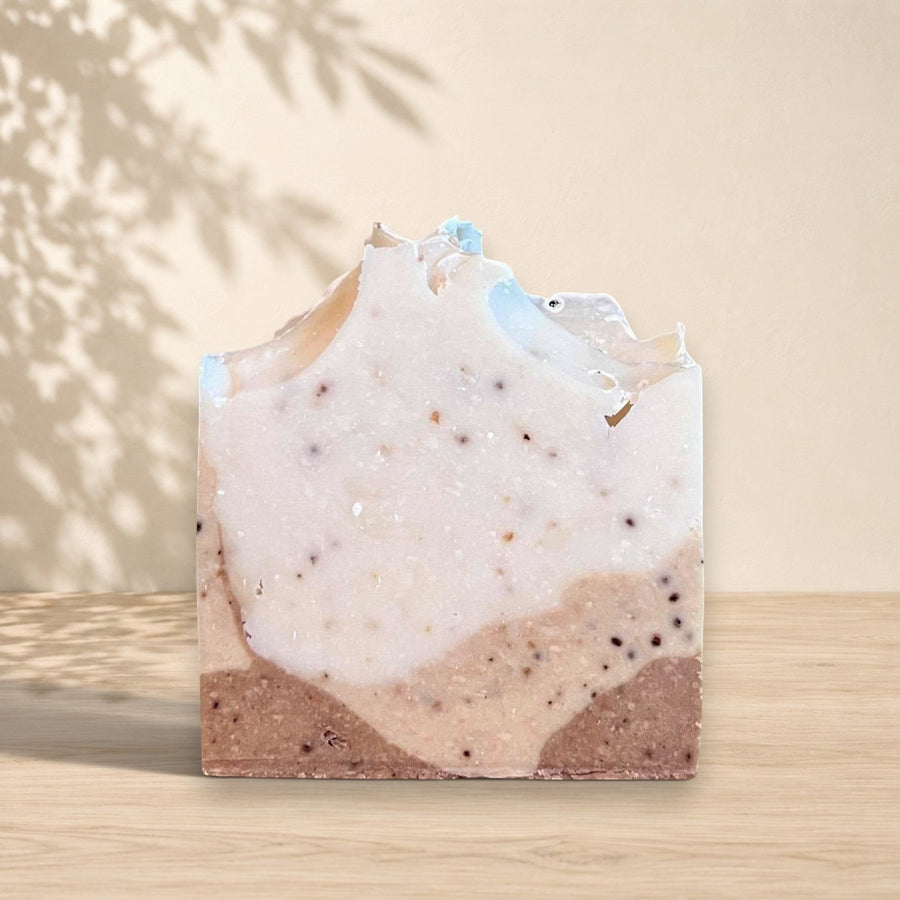 KAELAN Oréra Exfoliating Mocha Coffee and Vanilla Soap