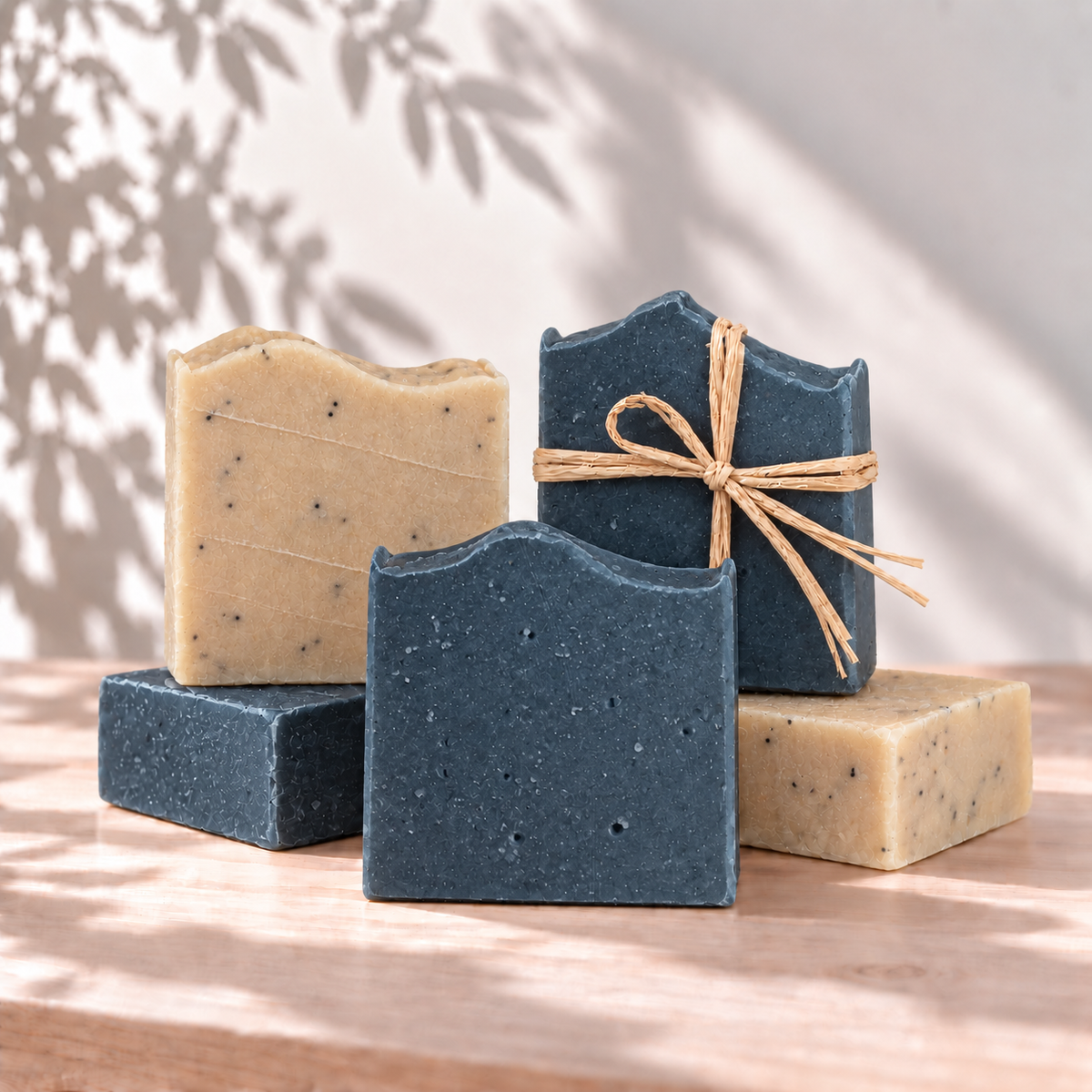 Savon exfoliant AXEL ghassoul et pavots