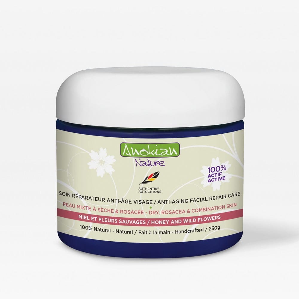 Masque au miel anti-âge fleurs sauvages
