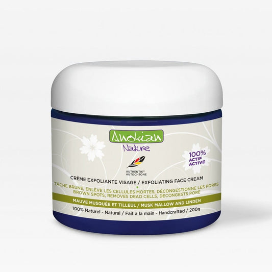 Crème exfoliante mauve musquée & tilleul