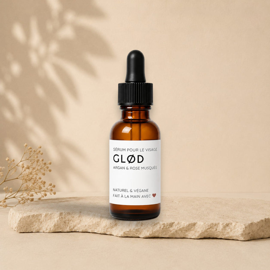 Sérum facial GLØD de argán y rosa mosqueta ORÉRA