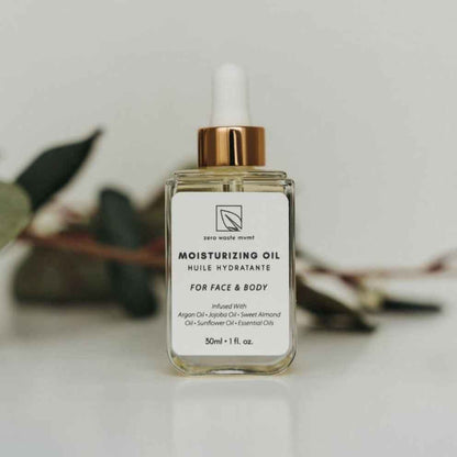 Huile hydratante argan & jojoba