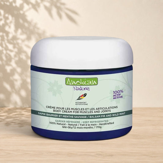 Pot de crème ORÉRA | Soins naturels éco-luxe — Fabriqués au Québec pour muscles et articulations au sapin et menthe
