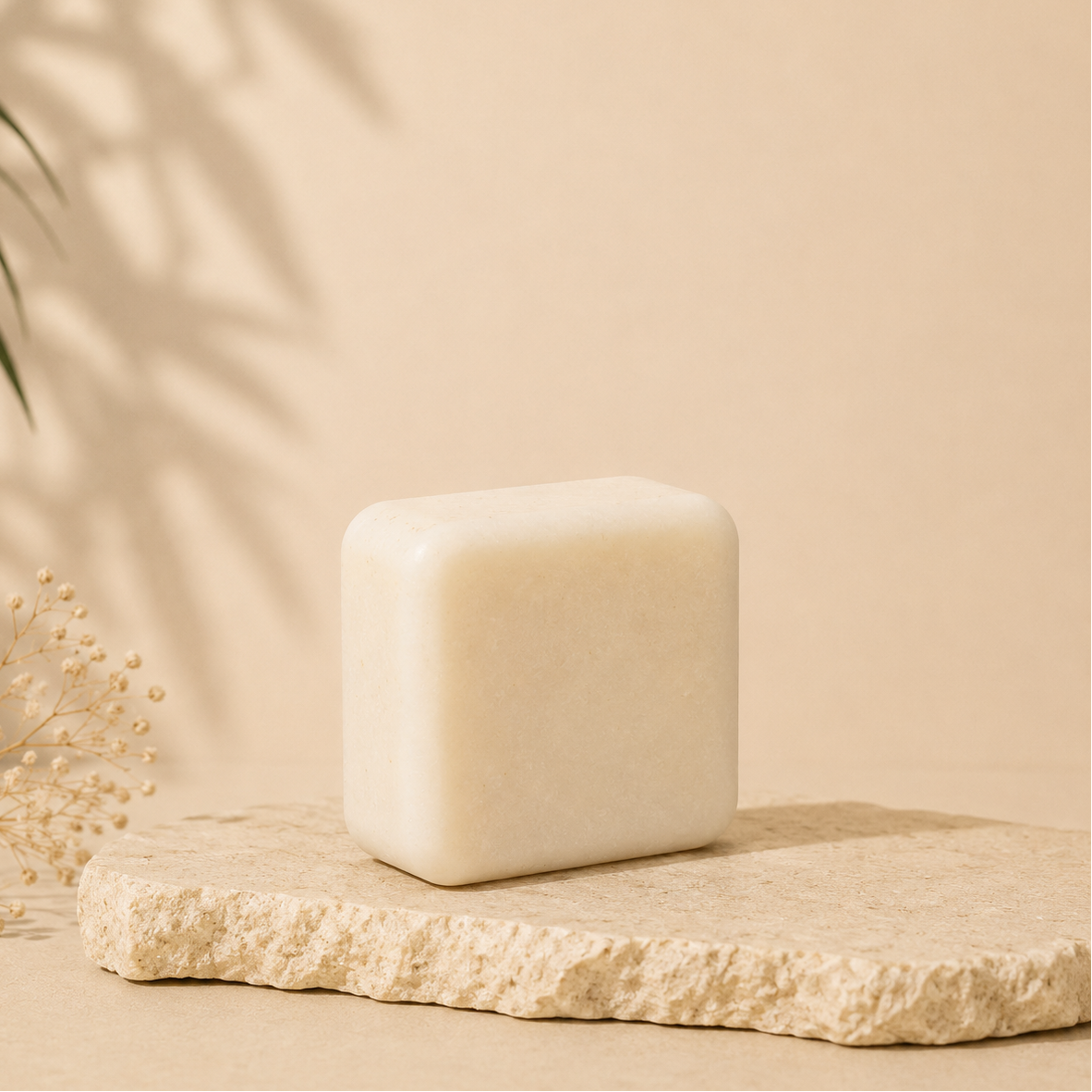 Revitalisant solide naturel ORÉRA éco-luxe, soin cheveux secs fabriqué au Québec sans cruauté.